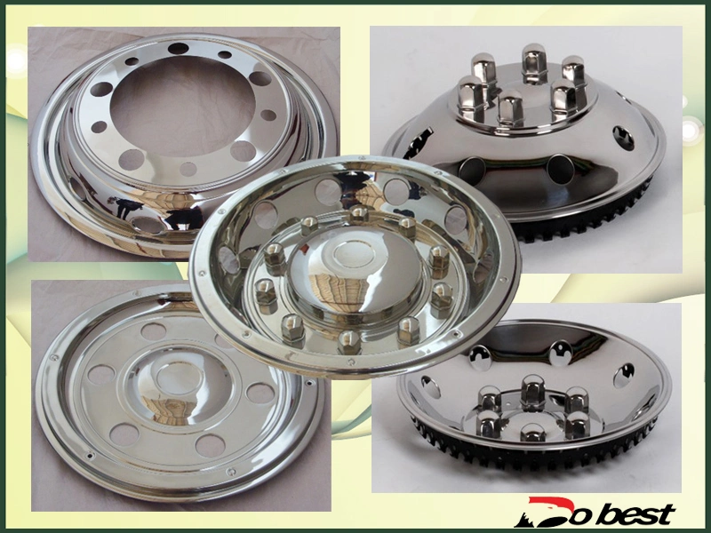 304 Stainless Steel Wheel Hub Cap for Bus