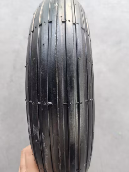 Roue en caoutchouc pneumatique de pneu de tracteur agricole de remorque de 16 pouces 4.00-8 ATV